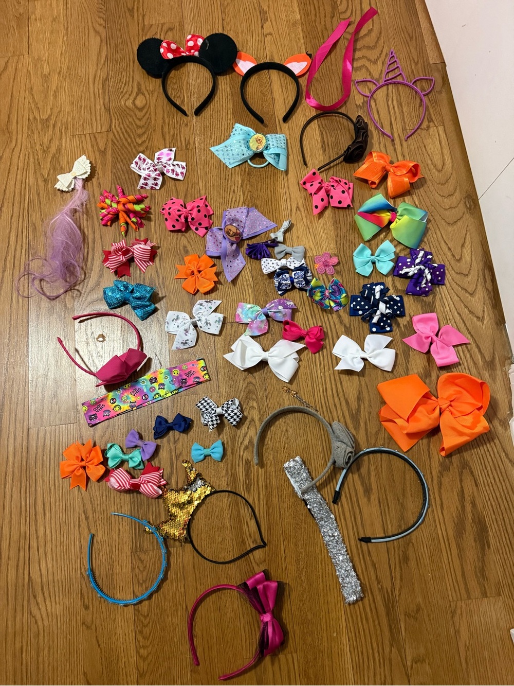 Girl’s Hair Clips & Headbands Lot! 70 Pieces!